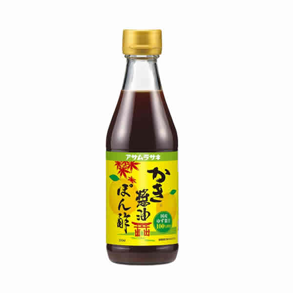 アサムラサキ かき醤油ぽん酢 300ml×1本の商品画像