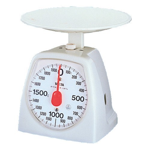 tanita analogue cooking scale 1439 2kg white 
