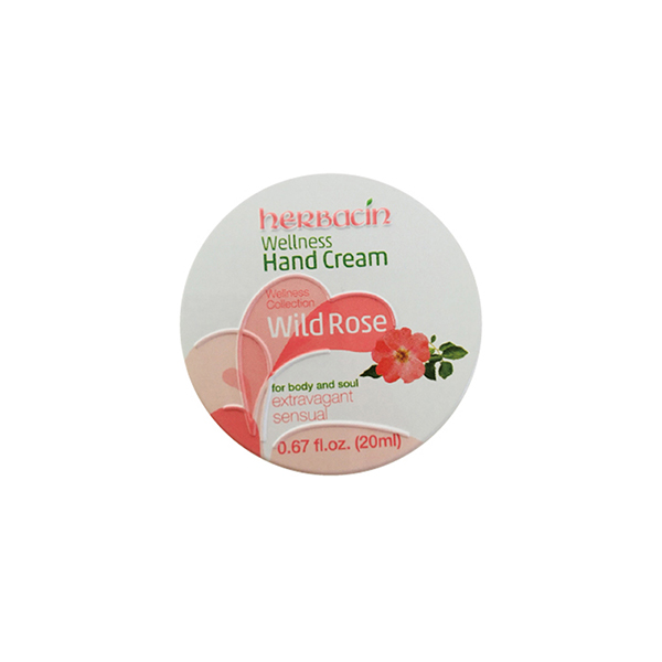 herbacin ハーバシン ウェルネスハンドクリーム ローズ 20ml 缶 ハンドケア用品の商品画像