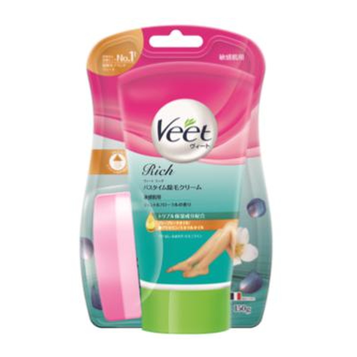 Veet ヴィート リッチ バスタイム除毛クリーム 敏感肌用 150g×6個 脱毛、除毛剤の商品画像