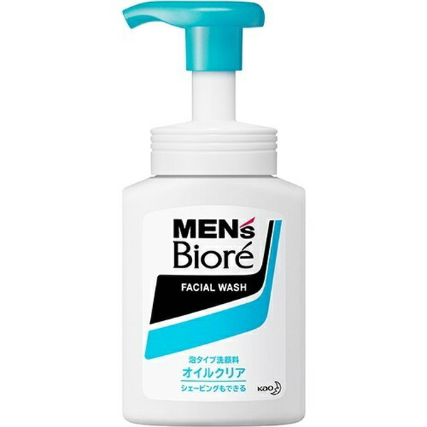 Kao メンズビオレ 泡タイプオイルクリア洗顔 150ml×6 Biore メンズビオレ 男性用洗顔料の商品画像