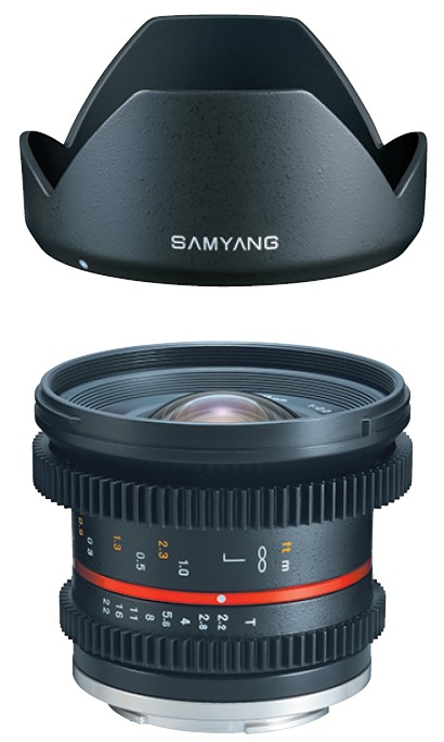 サムヤン 12mm T2.2 Cine NCS CS ソニー E用 ビデオカメラ用 サムヤン 12mm T2.2 Cine NCS CS ソニー E用 ビデオカメラ用