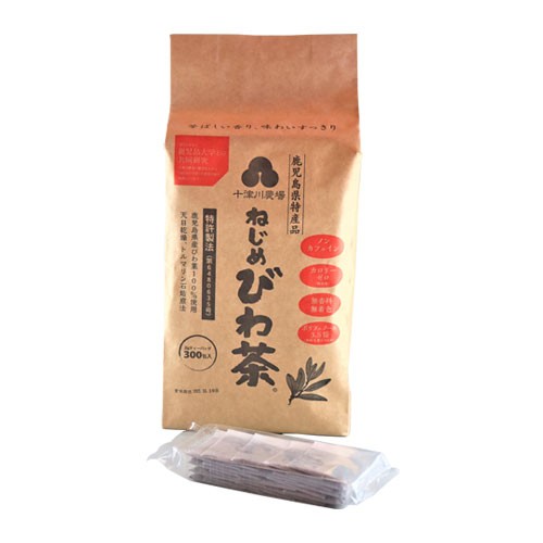 十津川農場 十津川農場 ねじめびわ茶 ティーバッグ 300袋 × 1個 健康茶の商品画像