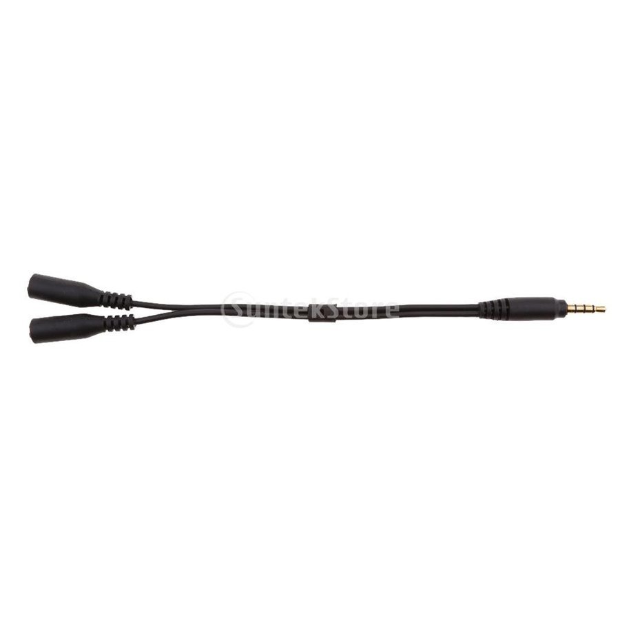 3.5mmsplita Mike аудио кабель 2.5mm-3.5mm Jack адаптер конвертер 