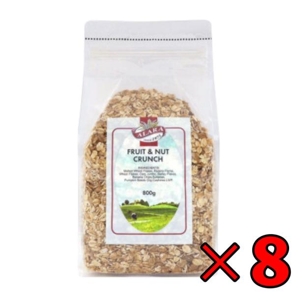 アララ クランチ フルーツ＆ナッツ ミューズリー 800g×8の商品画像