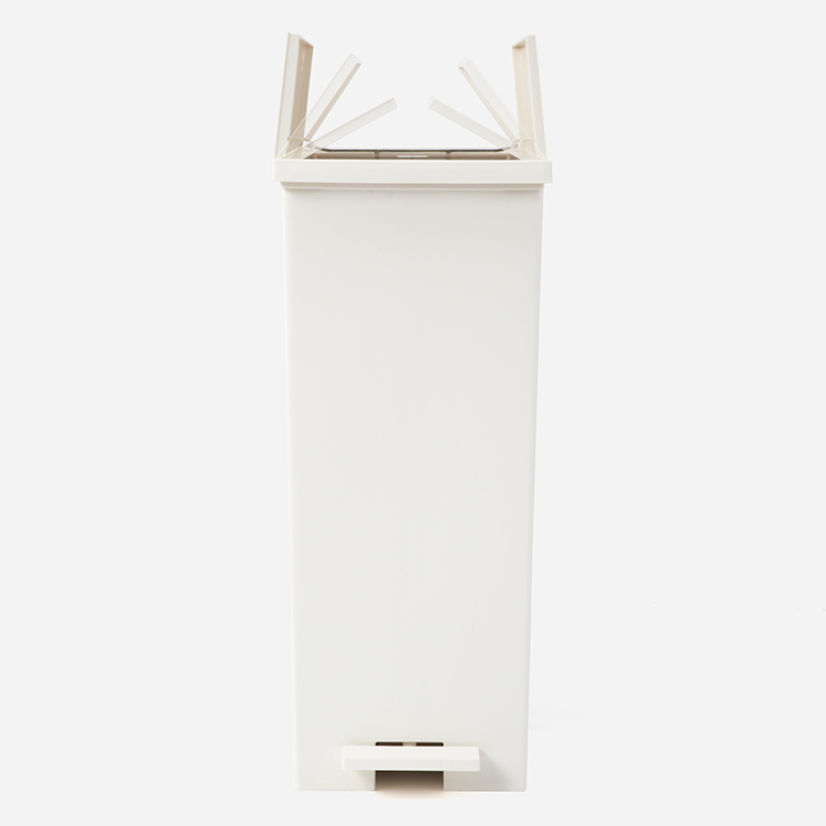  both opening pedal type [KEYUCA dumpster LL white waste basket 45L KEYUCAkeyuka]