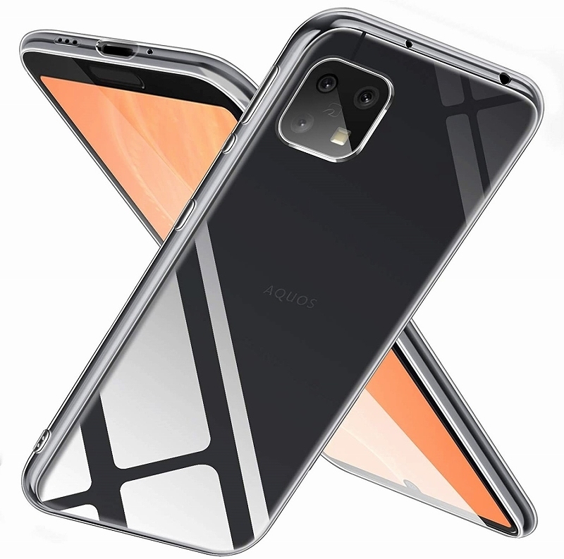 AQUOS sense4 case Aquos sense 4 cover TPU transparent clear sense5G Impact-proof A003SH A004SH SH-41A SH41A SHG03 SH-53A SH53A soft smartphone case 