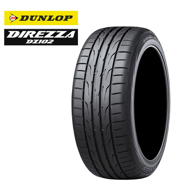 DUNLOP DIREZZA DZ102 225/55R16 95V タイヤ×2本セット DIREZZA 自動車　ラジアルタイヤ、夏タイヤの商品画像