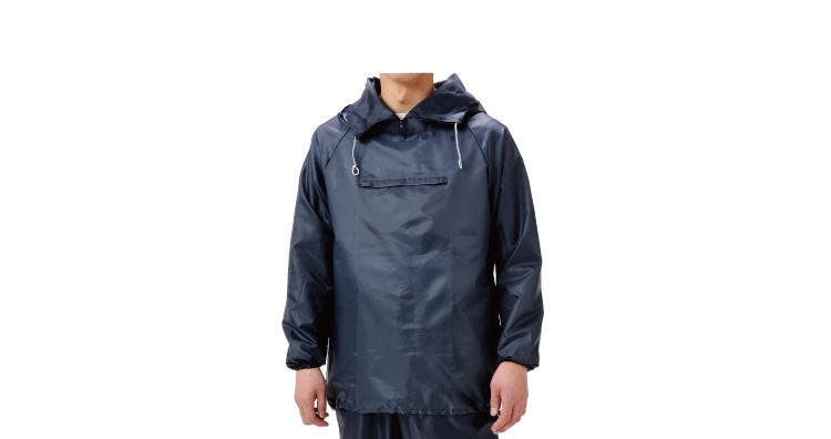  super special price jacket outer garment 1 sheets navy * black M,L,LL,3L,4L,5L polyester Parker .. rubber same day shipping PP-1