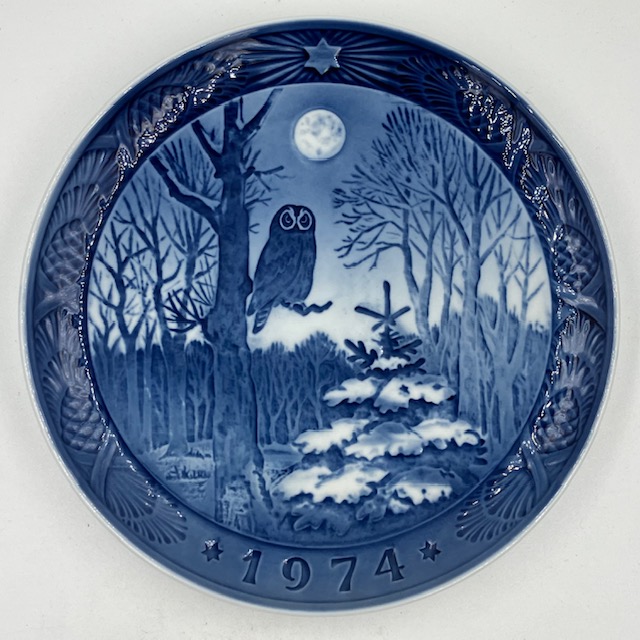 ROYAL COPENHAGEN ROYAL COPENHAGEN イヤープレート （1974年版/昭和49年） 757AQXP74R/1053828 食器皿の商品画像