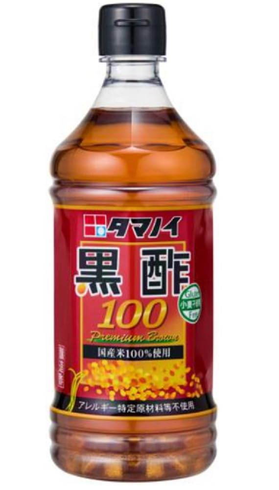 タマノイ タマノイ 黒酢100 ボトル 500ml×1本 調味料 黒酢の商品画像
