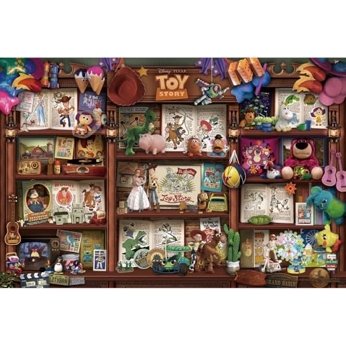 ジグソーパズル Bookshelf/Toy Story 1000ピース 50x75cm 97-707sの商品画像