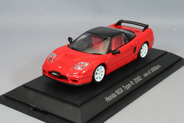 エブロ（絶版品）ホンダNSXタイプーR 2002 レッド　3000個限定 エブロ（絶版品）ホンダNSXタイプーR 2002 レッド 3000個限定 エブロ