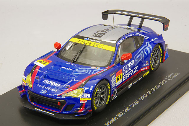 エブロ SUBARU BRZ R＆D SPORT SUPER GT GT300 2018 No.61 （1/43