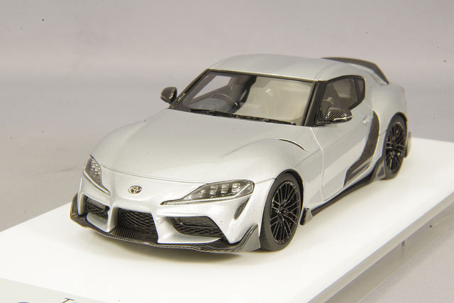 MAKE UP TOYOTA GR SUPRA 2019 TRD Package シルバーメタリック （1/43
