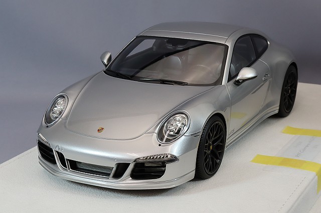 Porsche 911 （991） Carrera 4 GTS 2014 シルバー （1/18スケール EIDOLON EML058A）