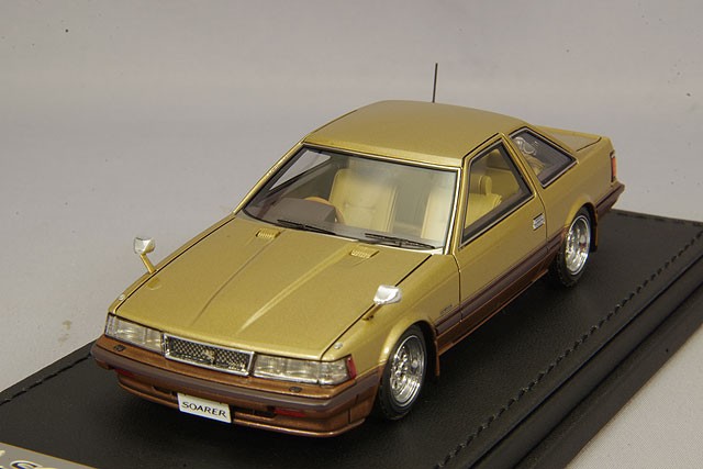 ignition model Toyota Soarer 2800GT Extra （Z10） Gold/Brown （1