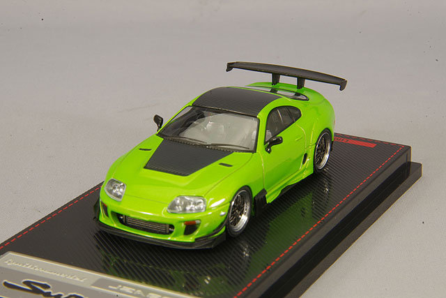ignition model Toyota Supra （JZA80） RZ Green Metallic （1/64