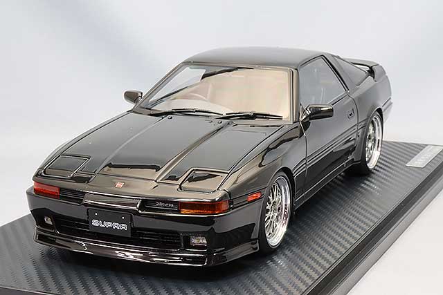 ignition model Toyota Supra 3.0GT LIMITED （MA70） Black （1/18