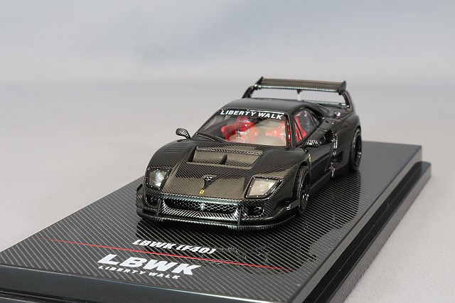イノモデル LB-WORKS F40 フルカーボン （1/64スケール ダイキャスト