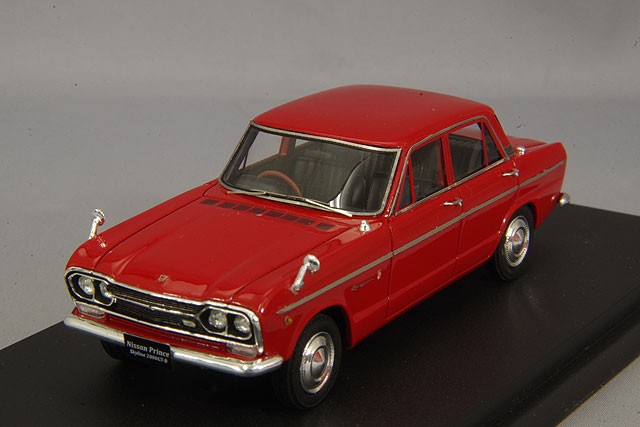 ニッサン プリンス スカイライン 2000 GT-B （S54B-3） カロラインレッド ※スカイライン誕生60周年記念商品 （1/43スケール MARK43 PM4323R）