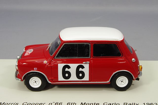 □スパークモデル 1/43 1963 モーリスクーパー #66 ラリーモンテカルロ