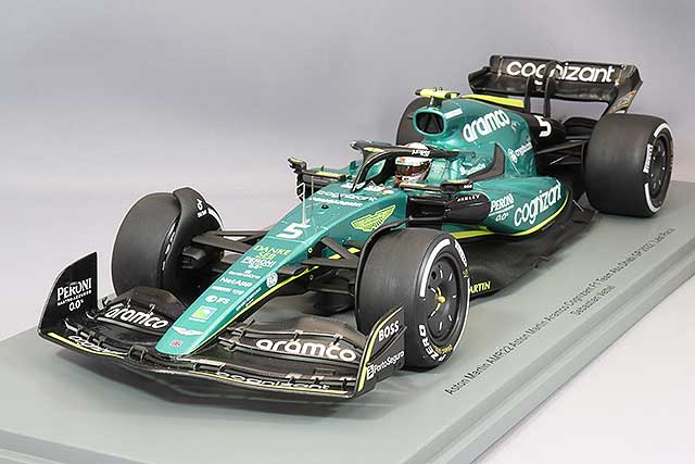 スパークモデル Aston Martin AMR22 No.5 Aramco Cognizant F1 Team