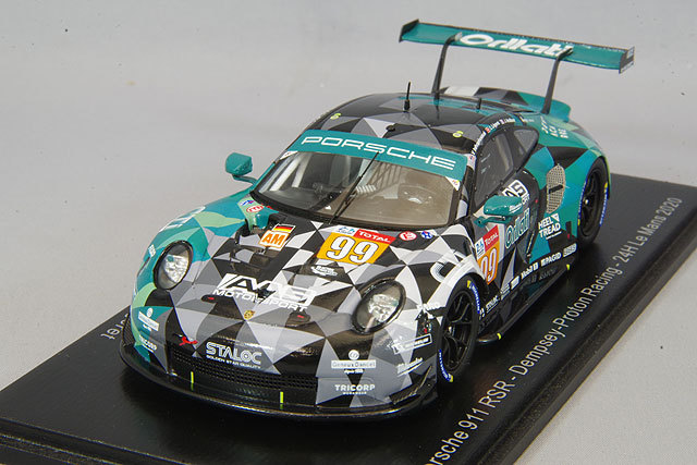 SPARK-MODEL S7993 Scale 1/43 | PORSCHE 911 991-2 RSR TEAM PROJECT 1 N 89 24h LE MANS 2020 STEVE