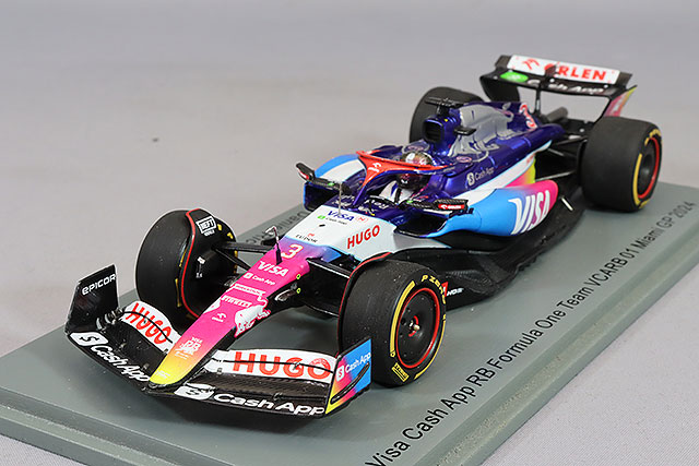 スパークモデル Visa Cash App RB F1 Team VCARB 01 No.22 Visa Cash