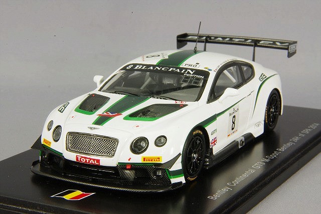 スパークモデル Bentley Continental GT3 n.8 24H SPA 2014 A.Leclerc