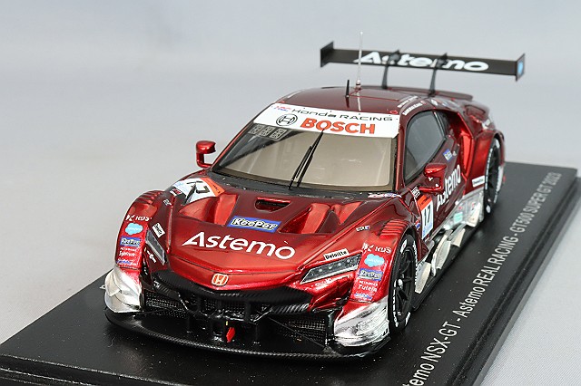 スパークモデル Astemo NSX-GT No.17 Astemo REAL RACING GT500 SUPER