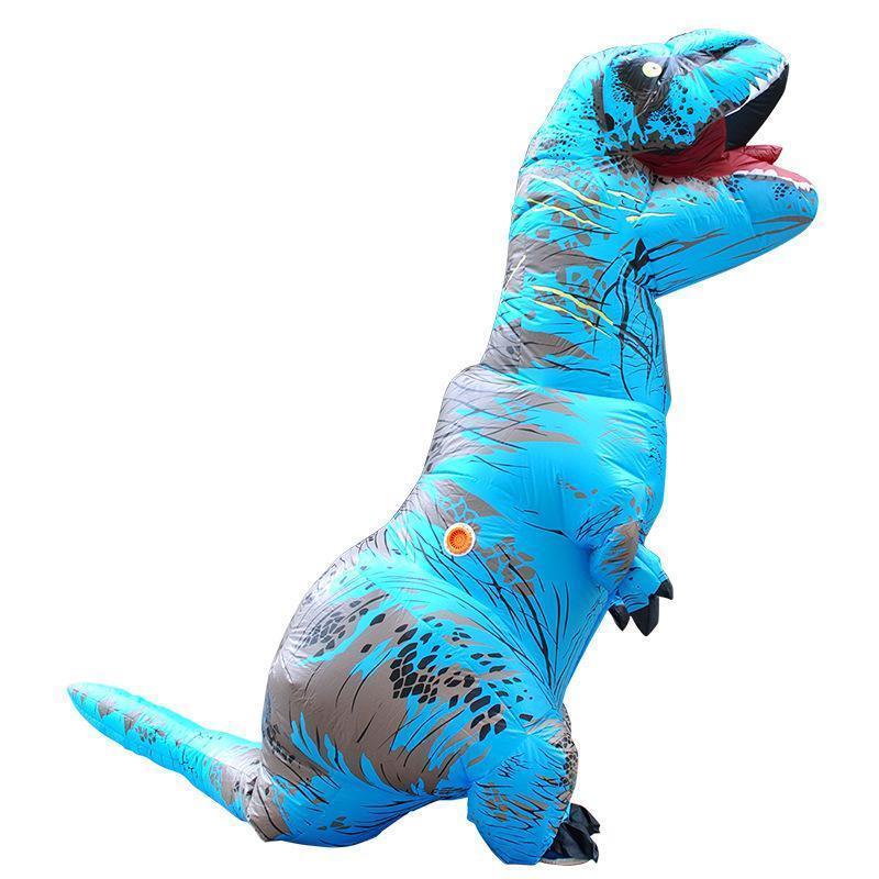 tilanosaurus гонки динозавр костюмированная игра Halloween воздушный kos динозавр костюм мульт-героя монстр Event костюмированная игра костюм воздух заполнение расширение тип party Рождество 
