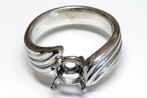 kj014[ round φ6.5 millimeter ] ring empty frame 