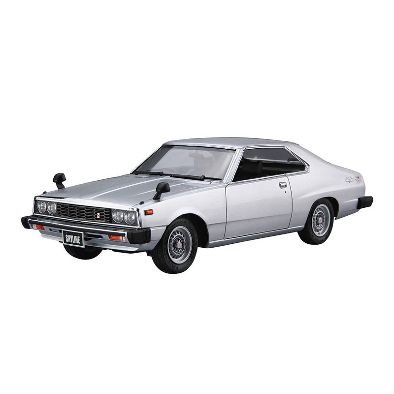 青島文化教材社 ニッサン KHGC210 スカイラインHT2000GT-ES 1977（1/24スケール ザ・モデルカー No.52 053522） 自動車の模型、プラモデルの商品画像