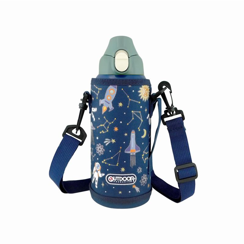 アウトドアプロダクツ 子供用ステンレスワンプッシュボトル 0.7L 314-31X 子ども用水筒の商品画像