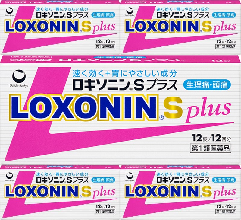 第一三共ヘルスケア ロキソニンSプラス 12錠×5箱の商品画像