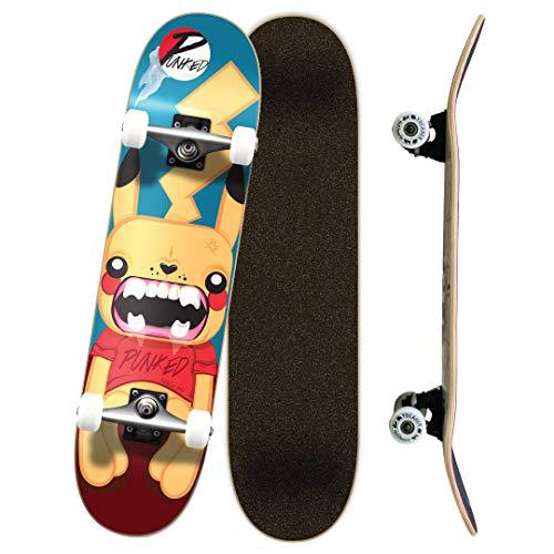 ローボード Yocaher Punked Complete Skateboards 7.75またはMini CruiserまたはMicro Cruiser Sha 【2449072680】(12922円)