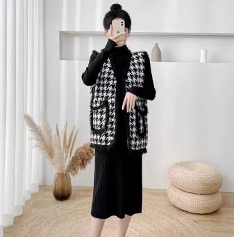  maternity the best + long sleeve One-piece set item autumn winter easy warm comfortable mama mama stylish 