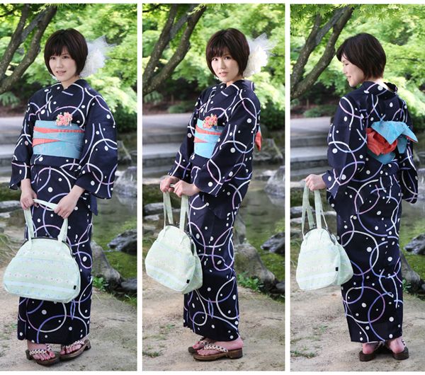 浴衣セット 女性 大人 浴衣2点セット ゆかた 帯 波紋 ドット 浴衣セット 女性 大人 浴衣2点セット ゆかた 帯 波紋 ドット