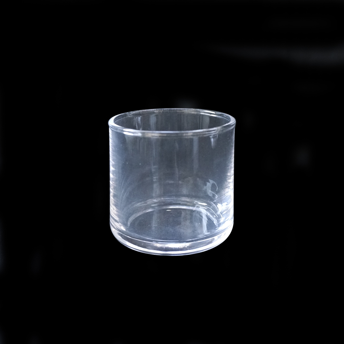  glass container candle for round shape type Circle S film attaching [6 piece ] [ Sunday holiday delivery business holiday ]