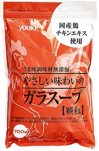 ユウキ食品 やさしい味わいのガラスープ 700g×1袋の商品画像