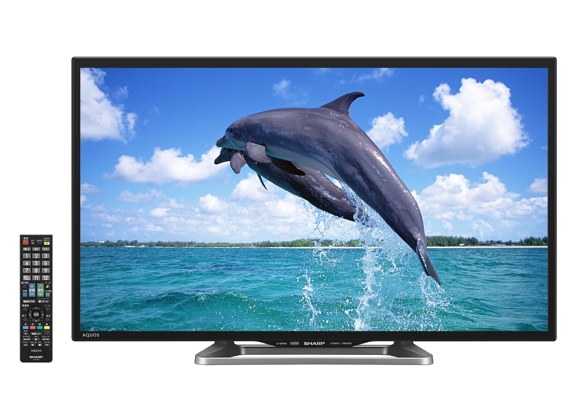 シャープ AQUOS LC-32W25-B ［32V型 ブラック］ 液晶テレビ、薄型テレビの商品画像
