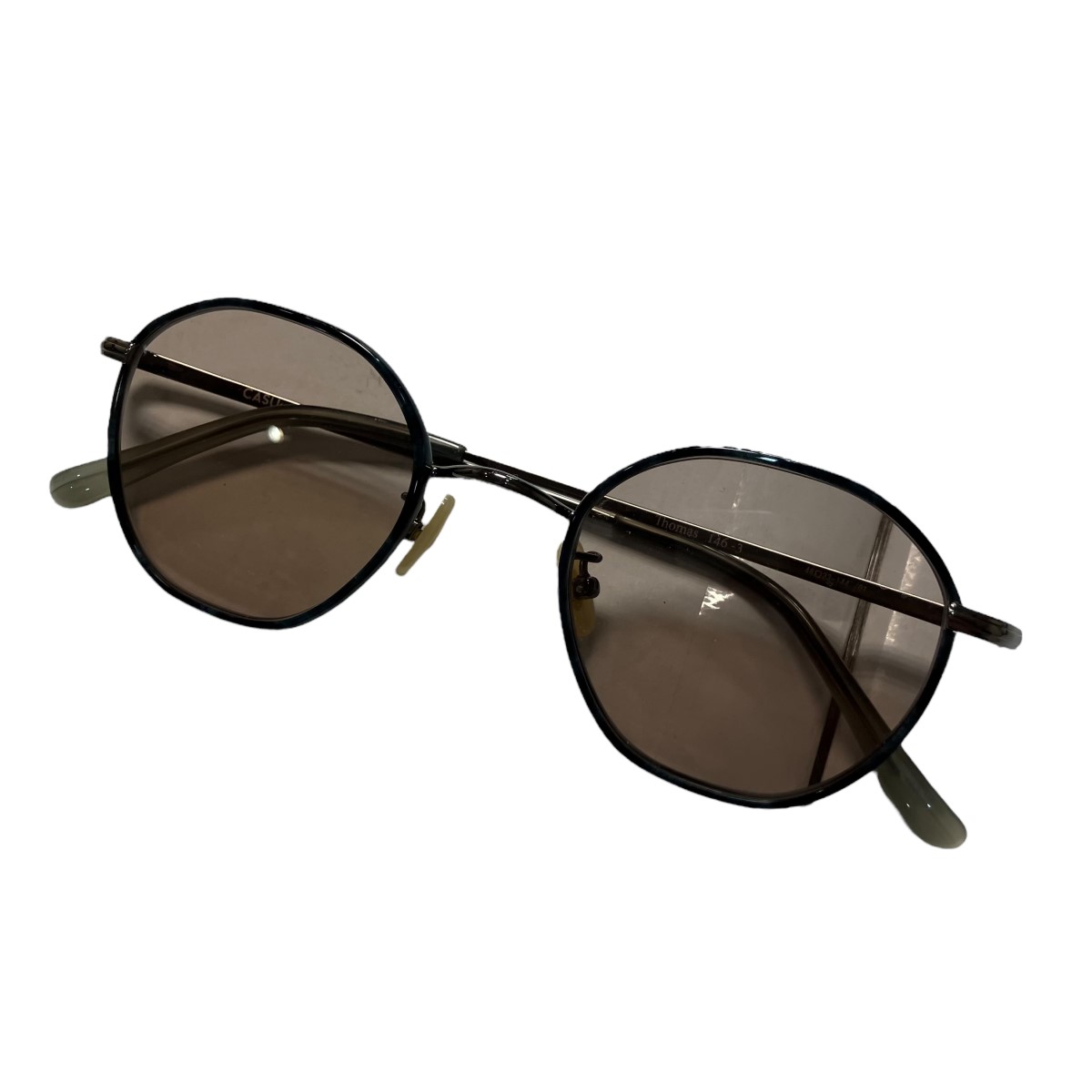  Cath I одежда CASU eyewear Thomas 146 солнцезащитные очки голубой линзы : бежевый размер :48*23-144