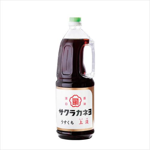 サクラカネヨ うすくち 上淡 ペットボトル 1.8L × 1本の商品画像