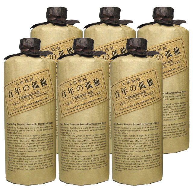 黒木本店 麦焼酎 百年の孤独 40度 720mlびん 1本 焼酎 麦焼酎 - 最安値