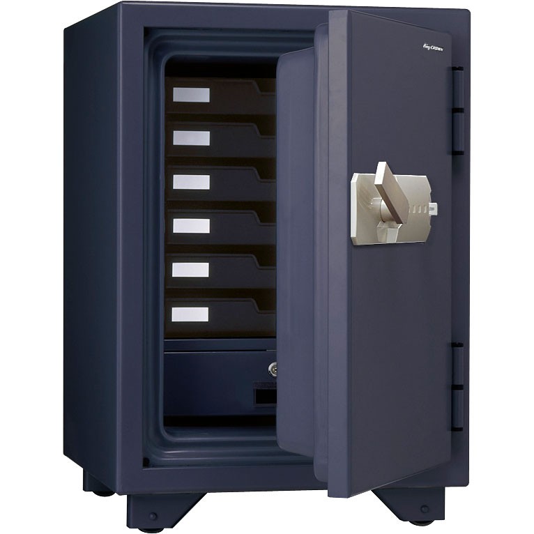 エーコー STANDARD ダイヤル式 耐火金庫 SSL-4 グレー オフィス用金庫