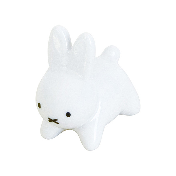 金正陶器 箸置き ブルーナ うさぎL ホワイト×1個の商品画像