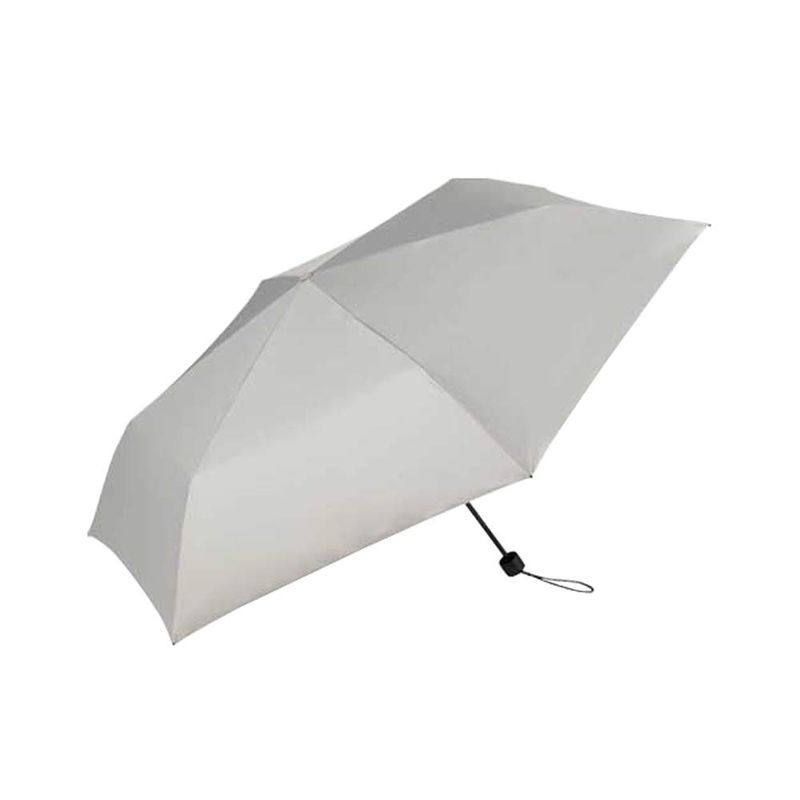 because All Weather Light/Plain Color Mini D-060401（グレー） U-DAY レディース晴雨兼用傘の商品画像