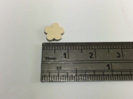  кожаный салон -tsu5. цветок type ( Mini ) 0.7cm Basic цвет 10 листов ввод ассортимент SET работа с кожей 