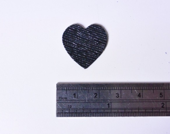  кожаный салон -tsu Heart type ( большой ) 2.0cm Basic цвет 10 листов ввод ассортимент SET ручная работа рукоделие 